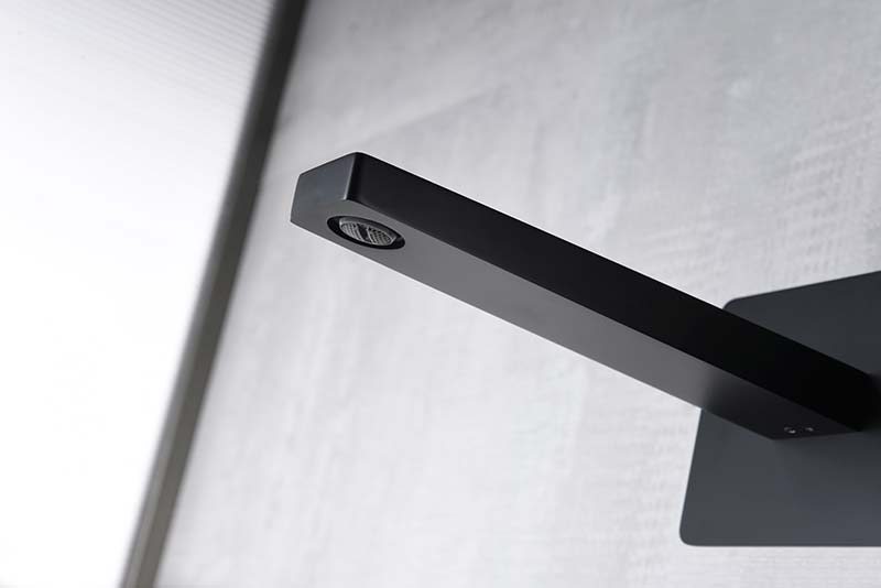 Imex Sweden rose gold black built-in sink faucet