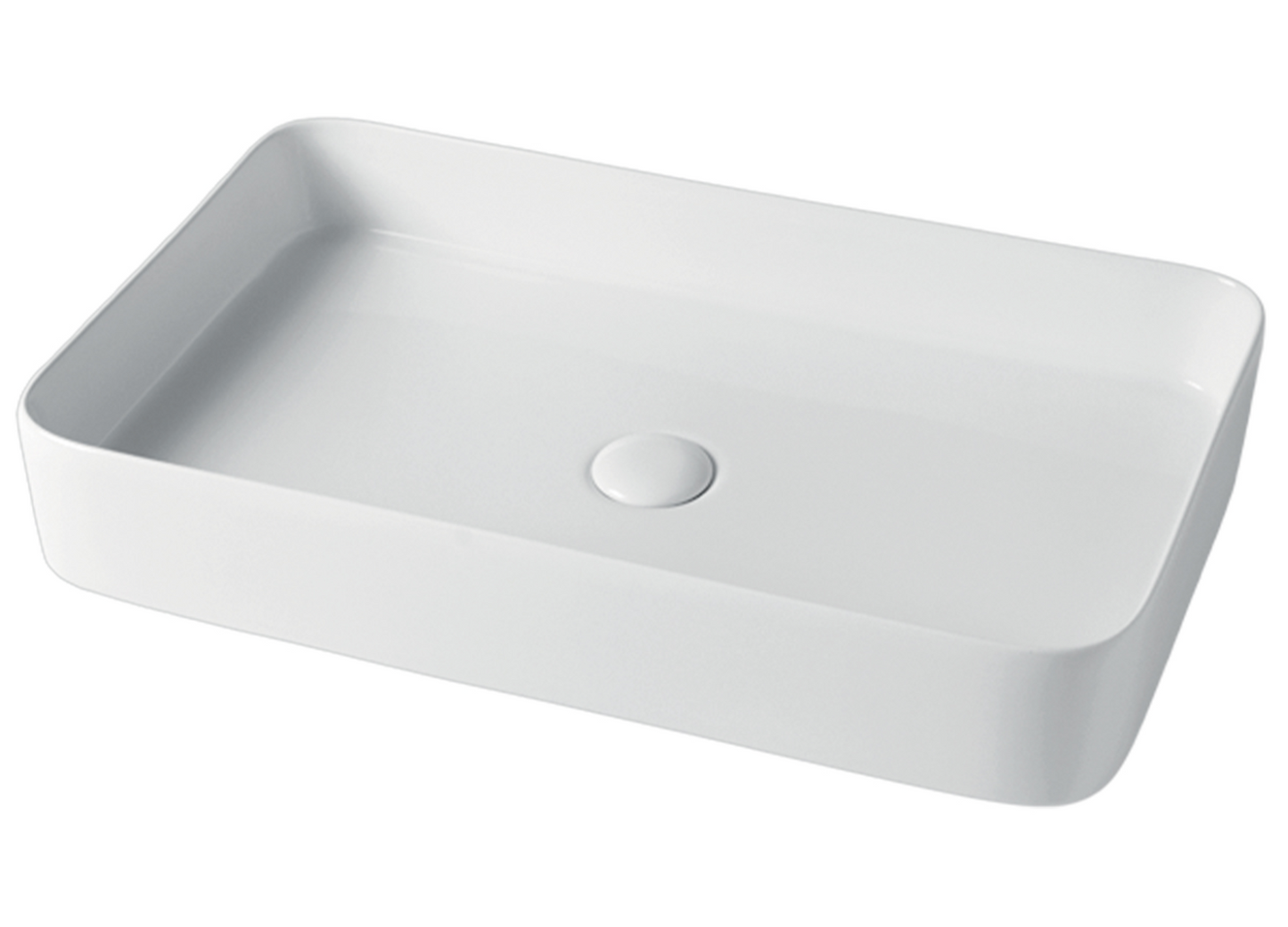 Modul65 countertop ceramic washbasin