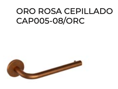Portarrollo Pure de Medimex – Acero Inox S.304 | 6 Acabados Premium