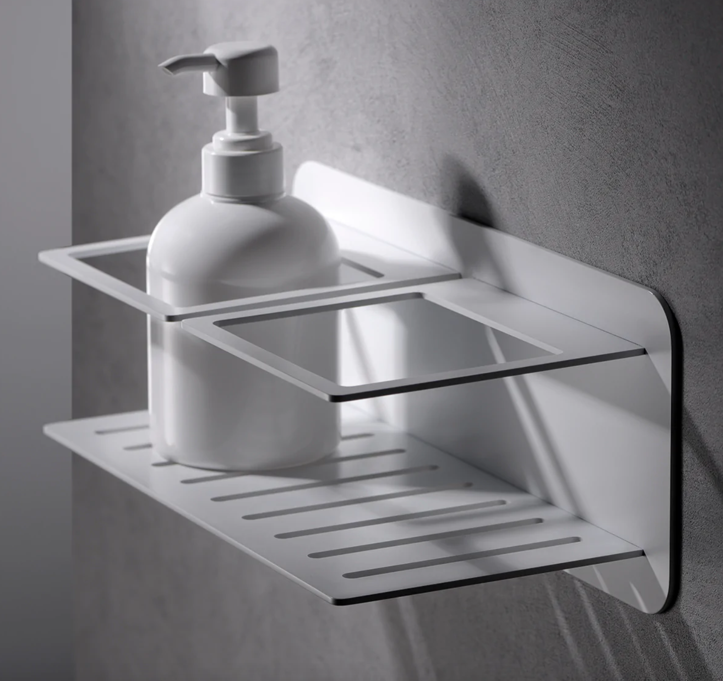 Square soap dish Iman series by Imex