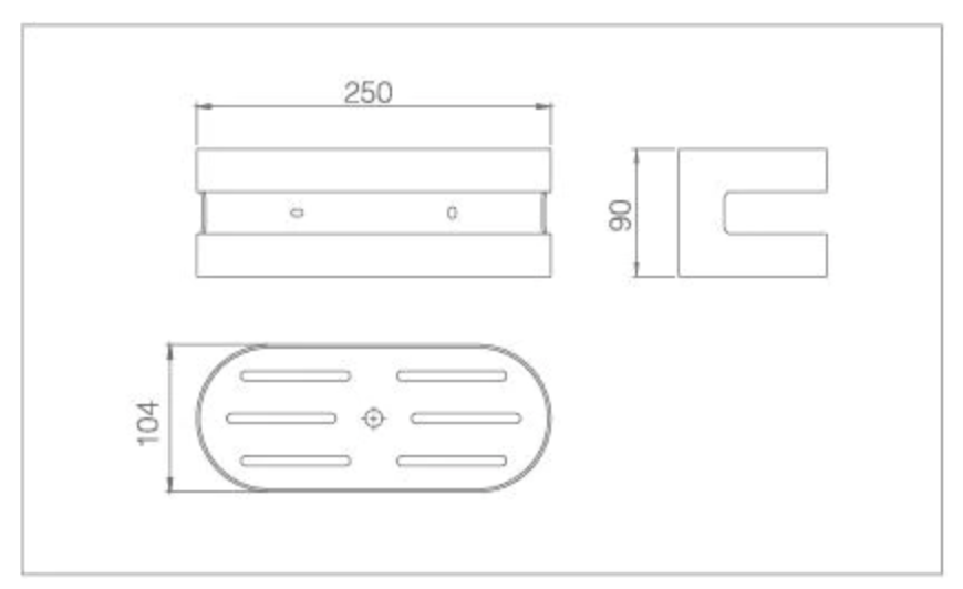 Round soap dish Nirmala series by Imex
