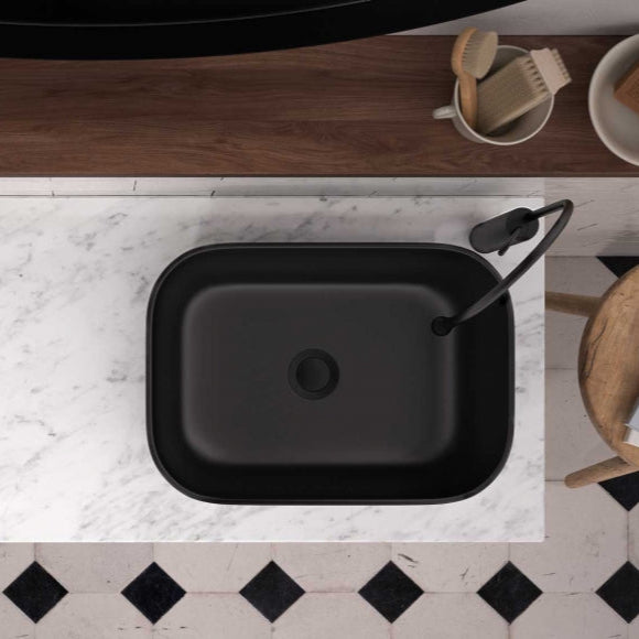 Geo countertop washbasin by Maderó Atelier