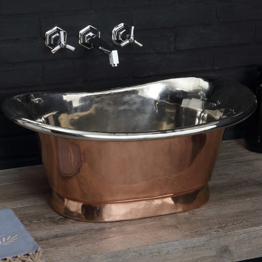 Lavabo de cobre: características, cuidados y por qué vale la pena