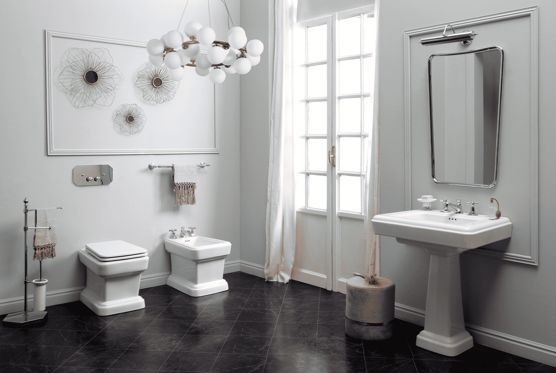 Cómo decorar un baño de estilo clásico o vintage: guía completa