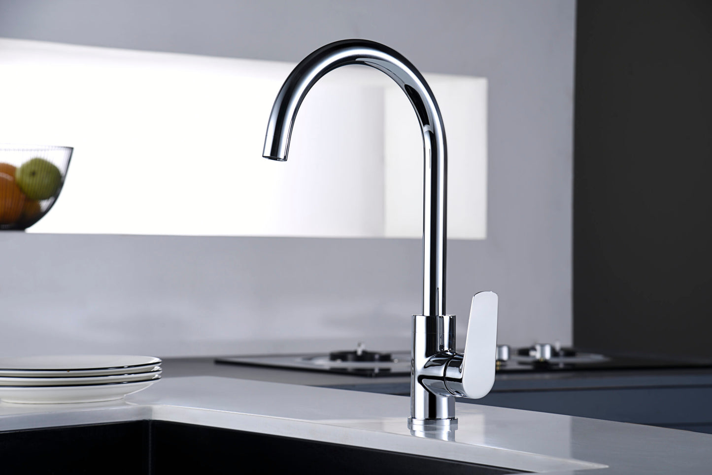 Imex Belgium chrome single-lever kitchen faucet