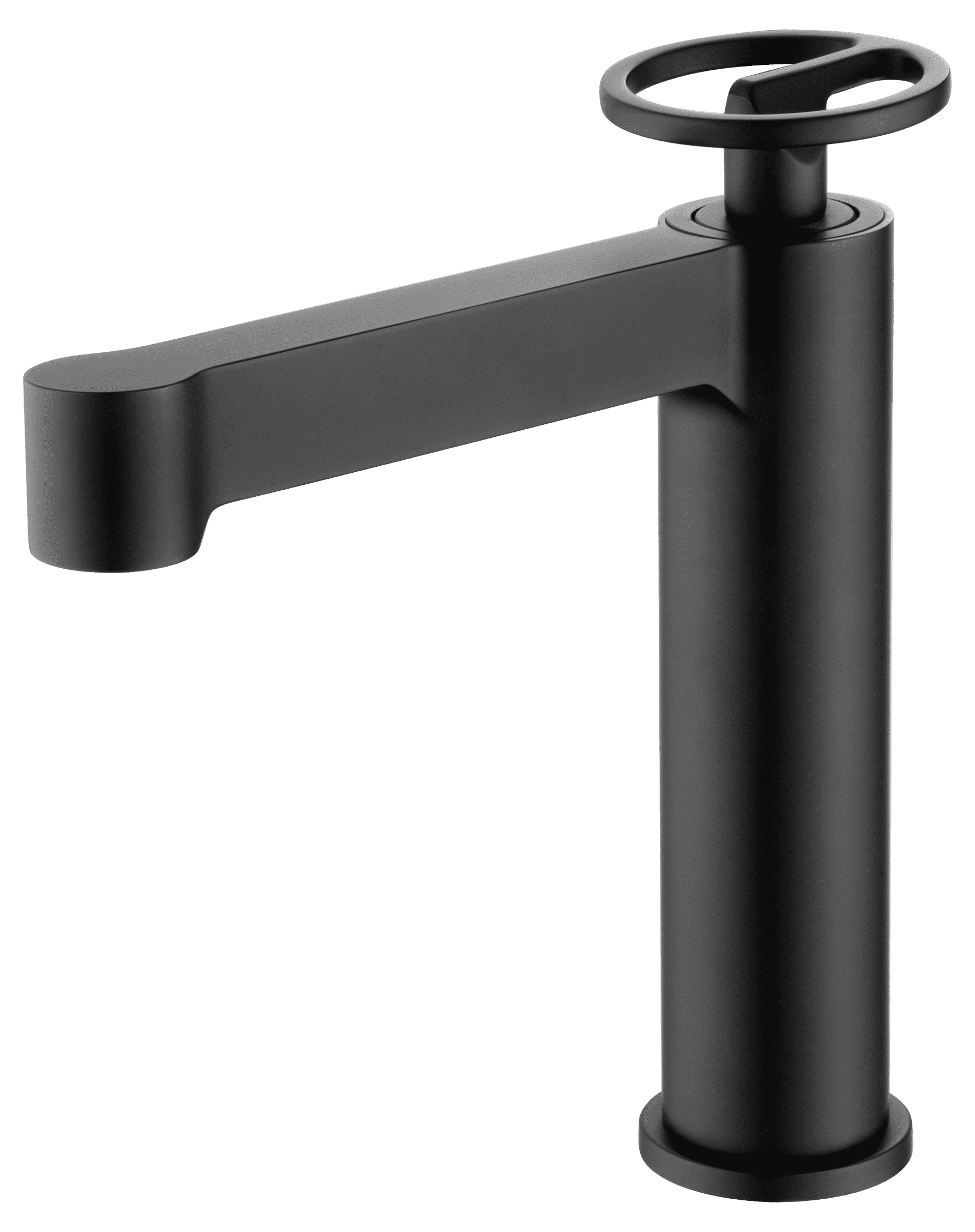grifo lavabo Olimpo negro mate