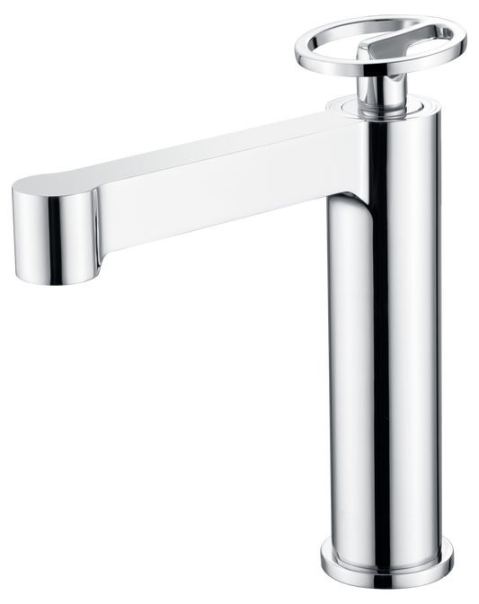 Olimpo chrome single-lever basin faucet by Imex 