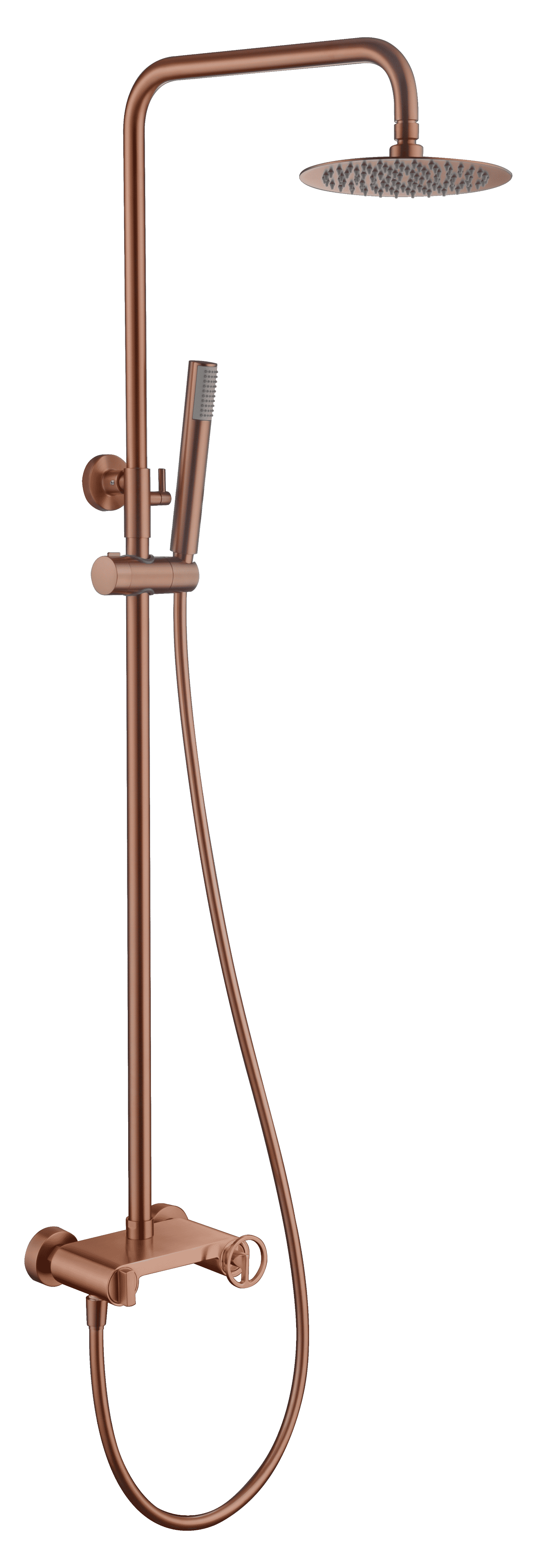 columna ducha Olimpo oro rosa cepillado