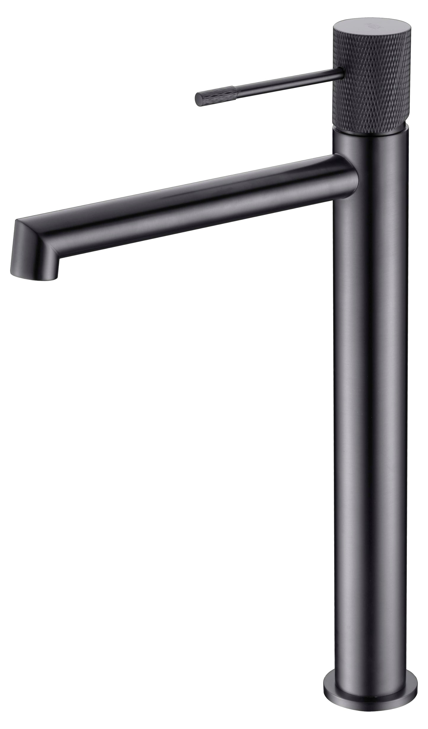 grifo lavabo alto Line black gun metal