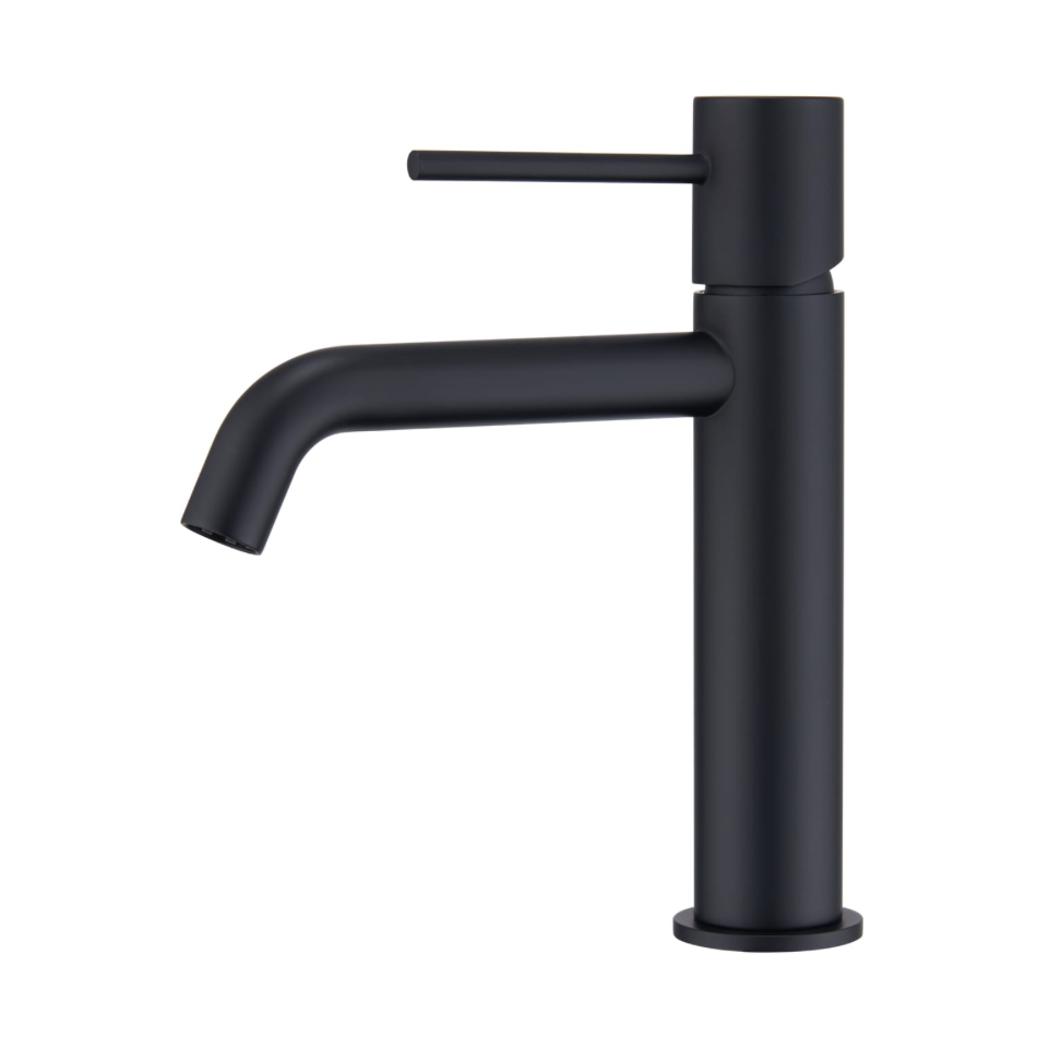 grifo lavabo monomando Monza negro mate