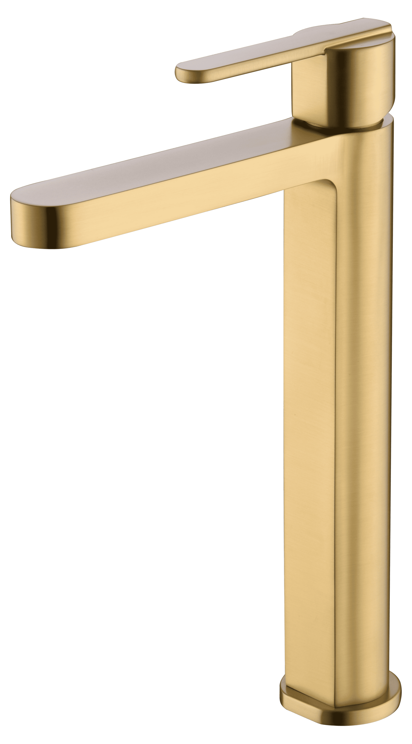 grifo lavabo alto Roma oro cepillado