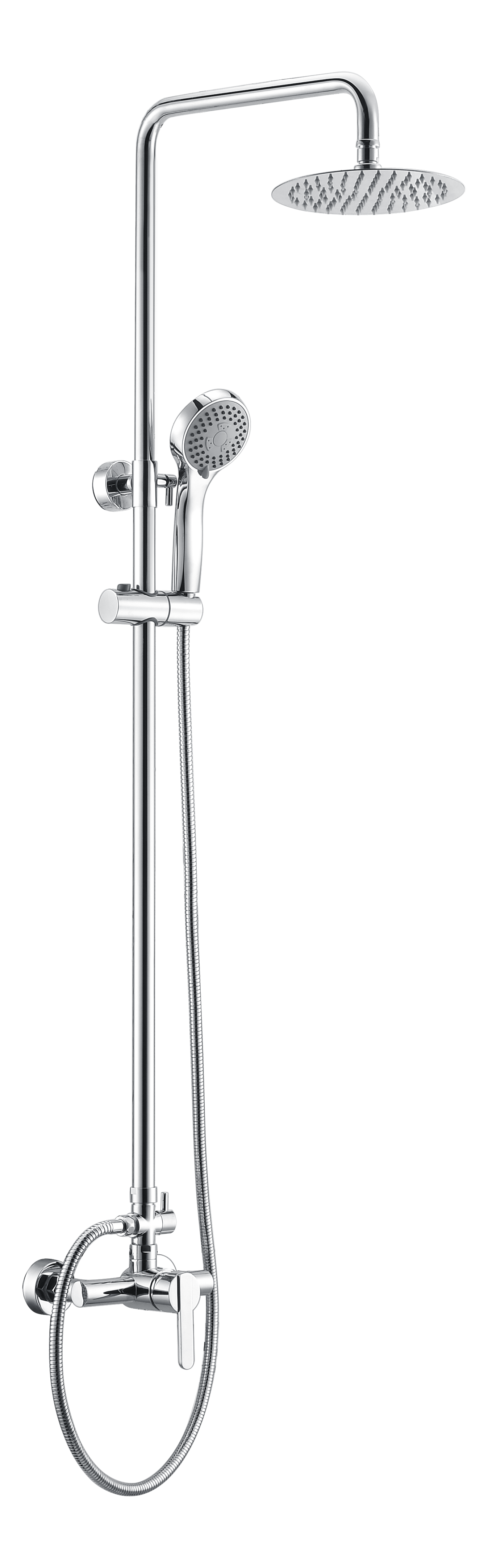 Barra de ducha monomando cromado Roma de Imex