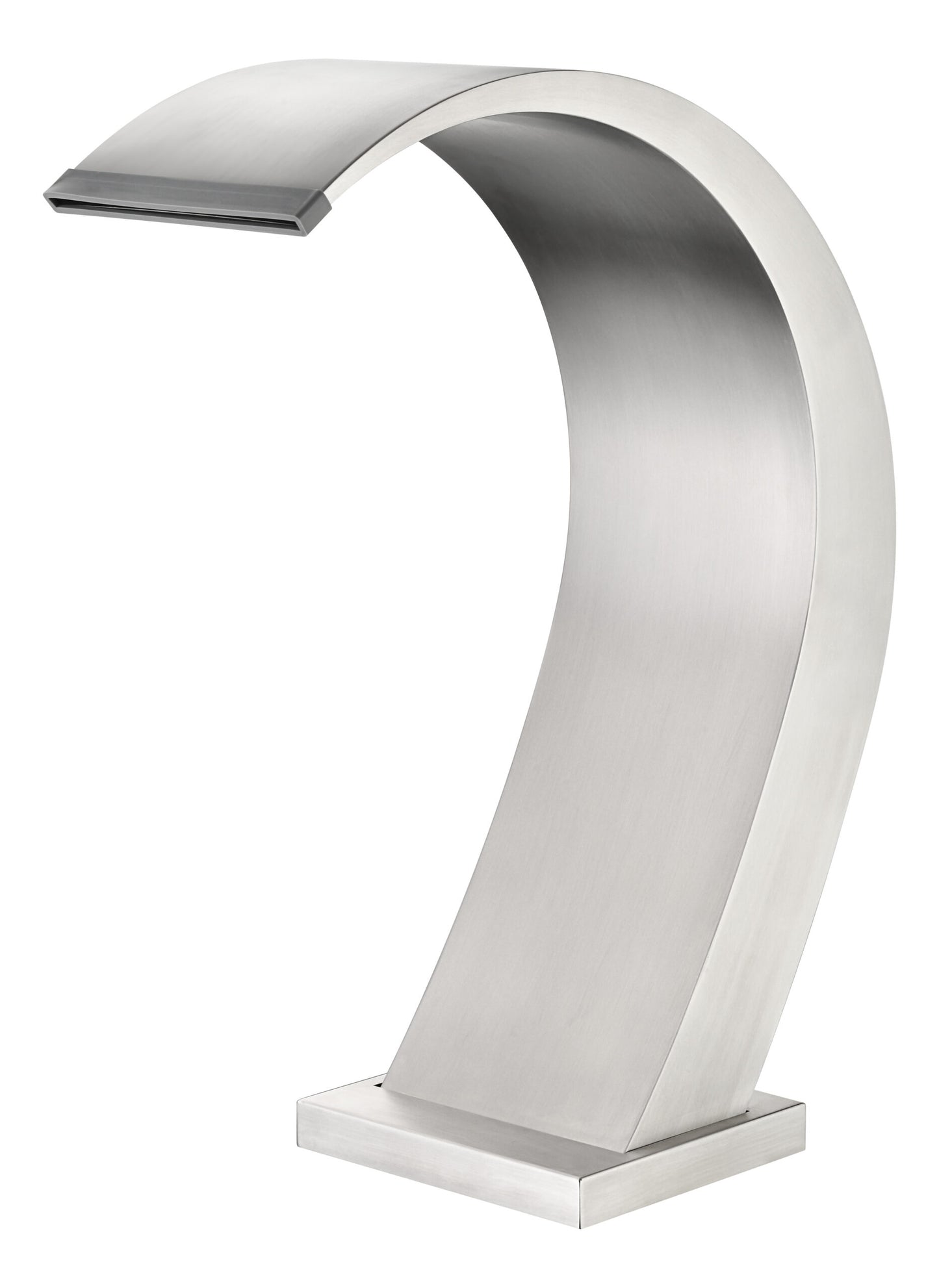 Curved Waterfall for Iguazu Pool | Stainless Steel 316 – Poolimex