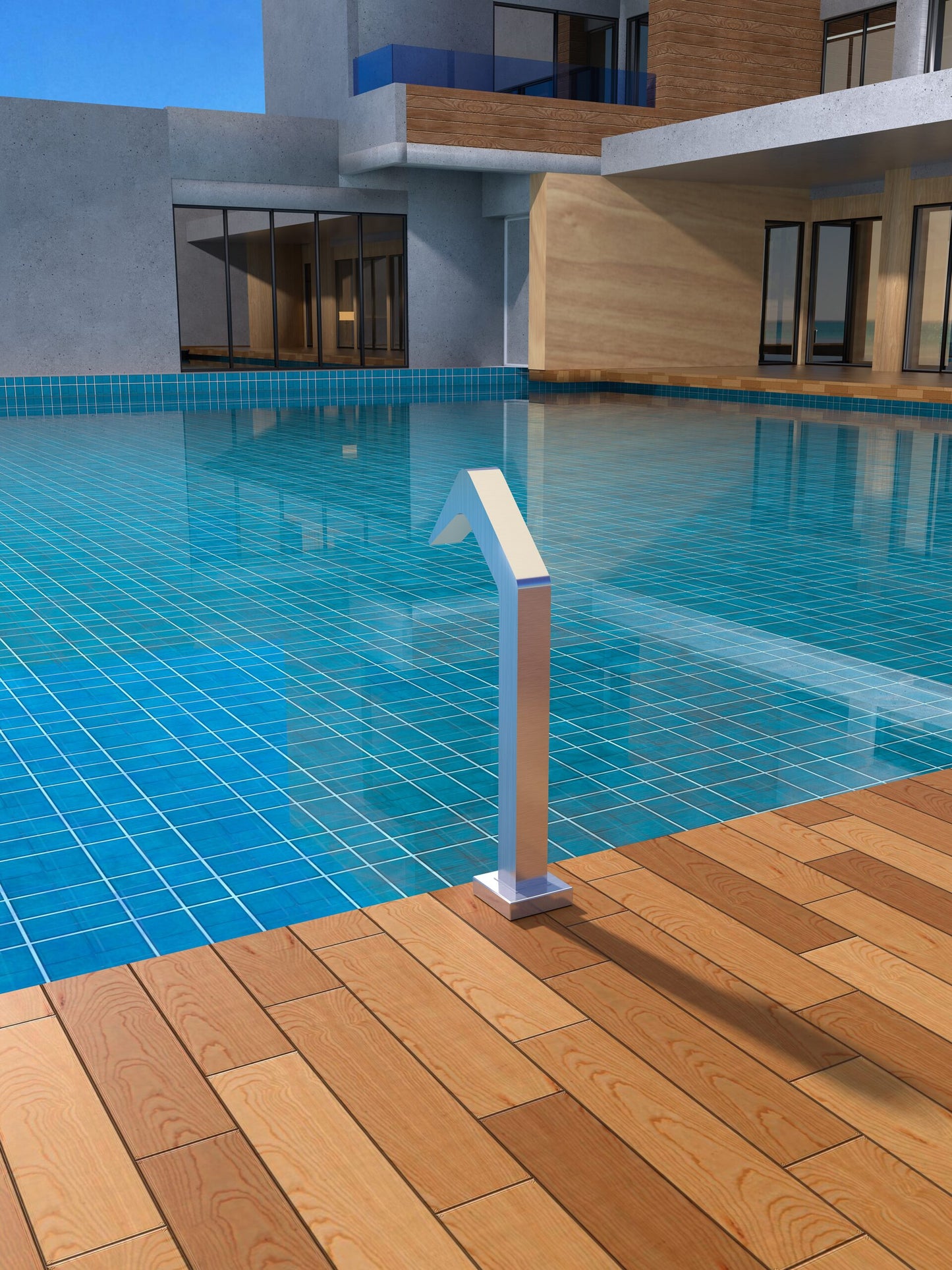 Cascada Piscina Acero Inox S.316 Serie Niagara | Acero – Poolimex