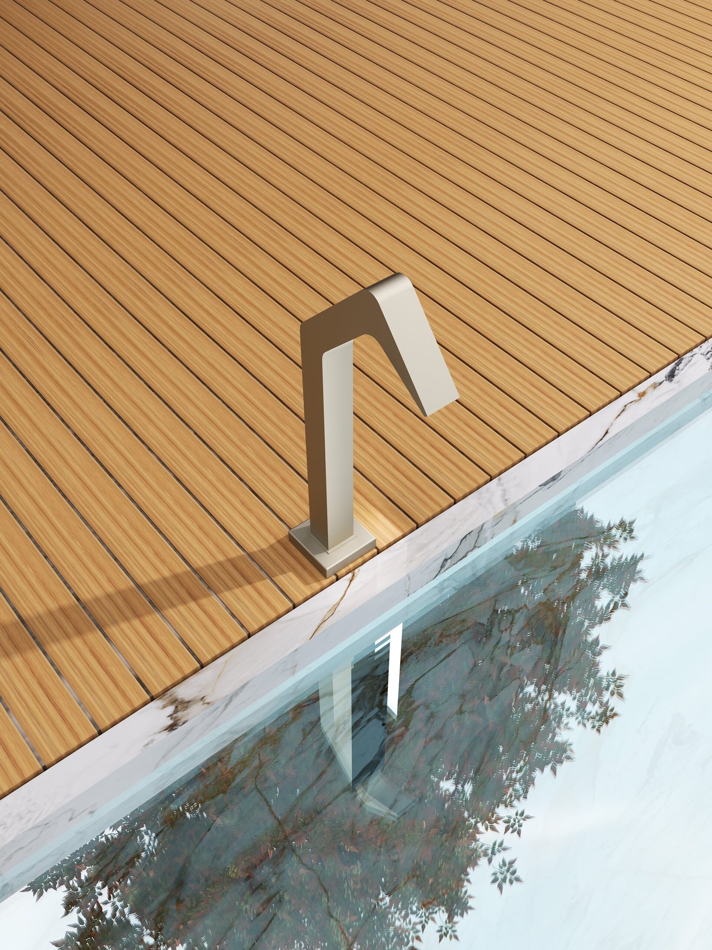 Cascada Piscina Acero Inox S.316 Serie Niagara | Moka – Poolimex