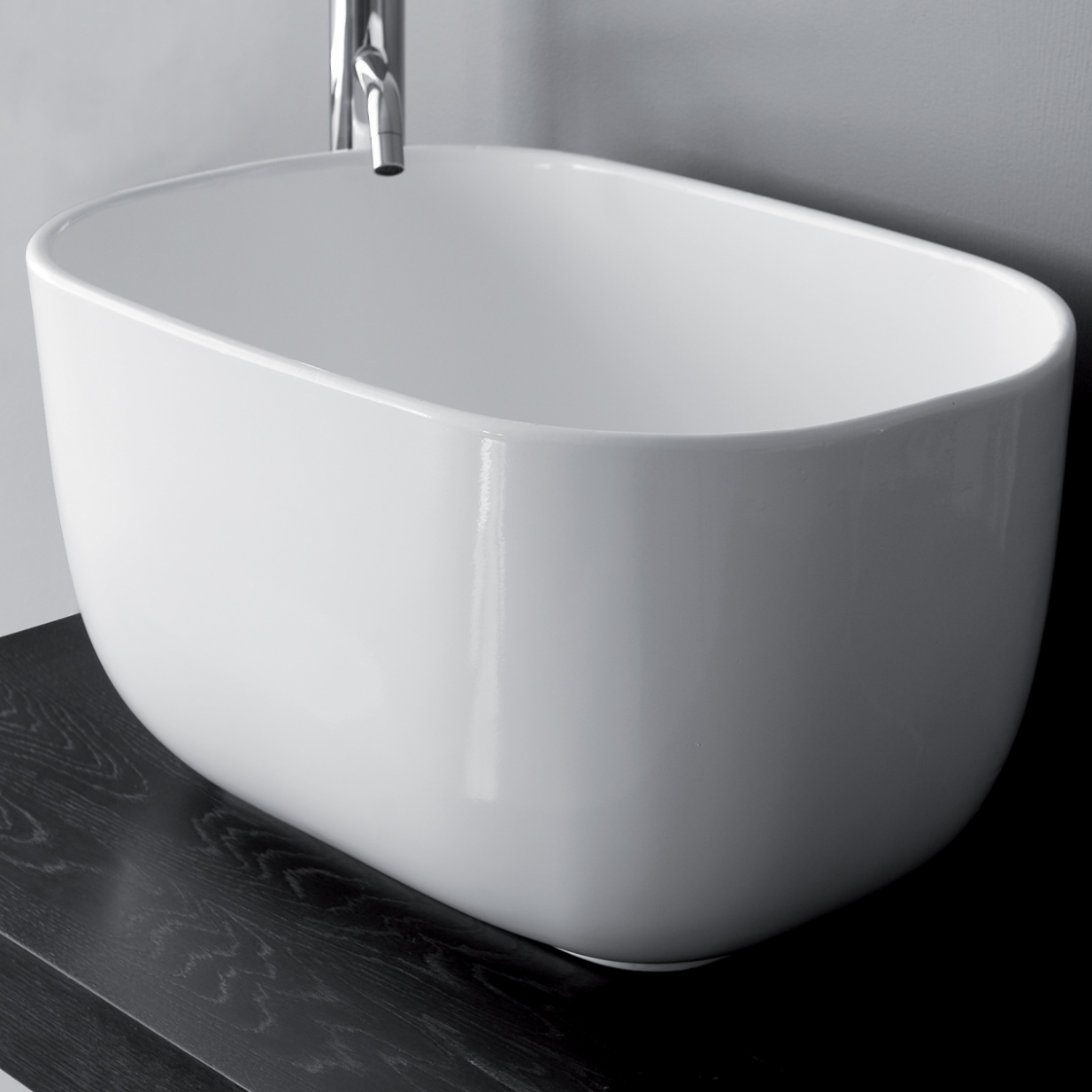 Bowl 1 countertop ceramic washbasin