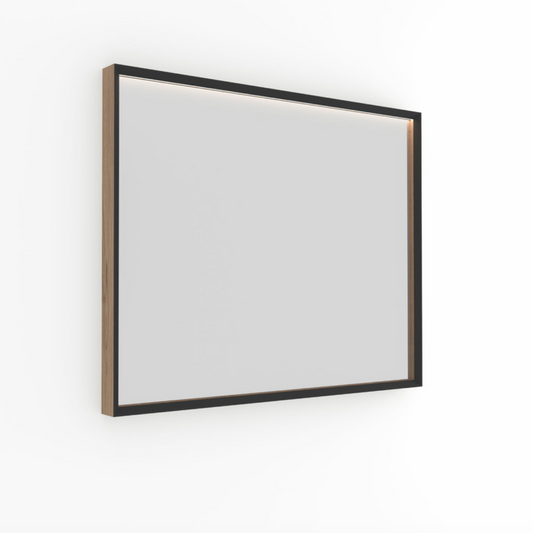 Kimono bathroom mirror made of Maderó Atelier