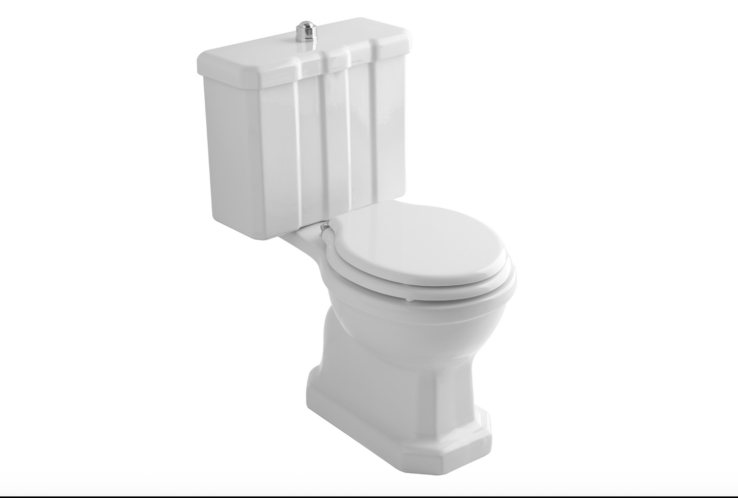 Ceramic floor-standing toilet with monobloc cistern Provence 900 Classic style