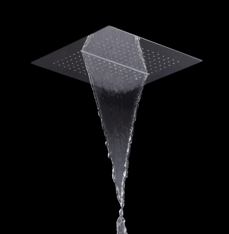 Conjunto ducha monomando empotrado cromado Malaga de Imex