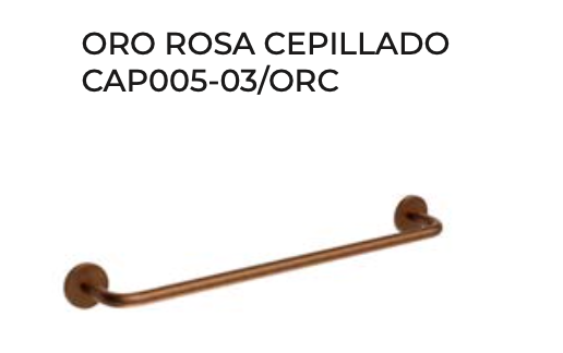 Toallero Pure Medimex 40cm – Acero Inox S.304 | 6 Acabados Premium
