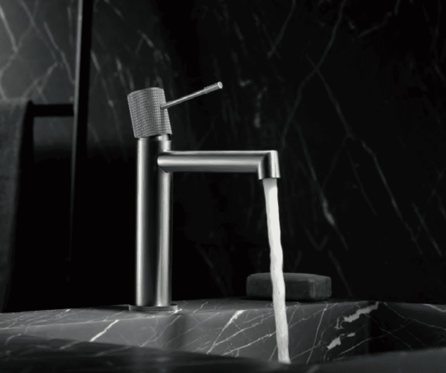 Grifería Monomando Lavabo Line Níquel Cepillado - Imex