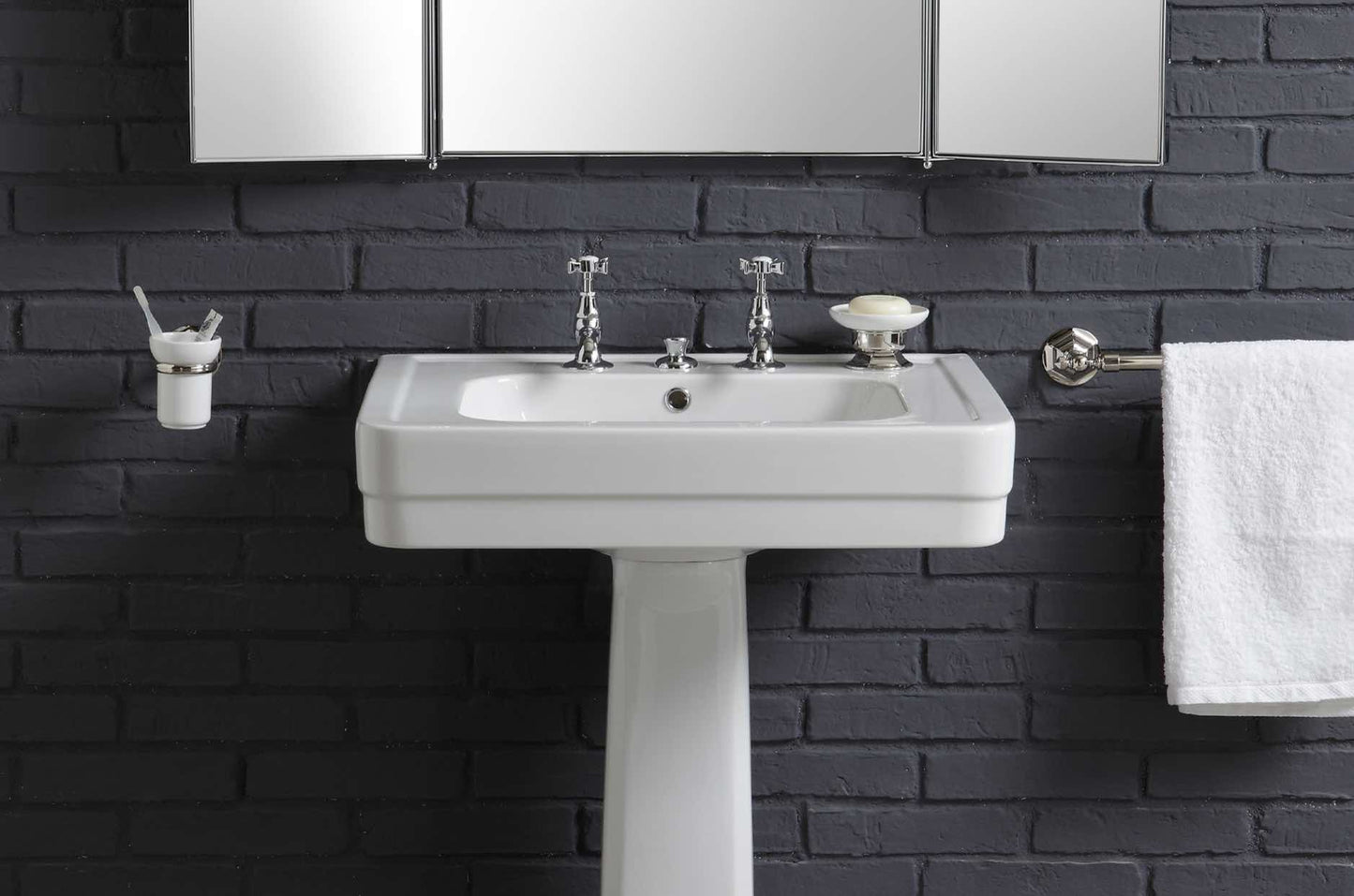 Lavabo con Pedestal Provence 900 - Balneo Toscia Estilo Clásico