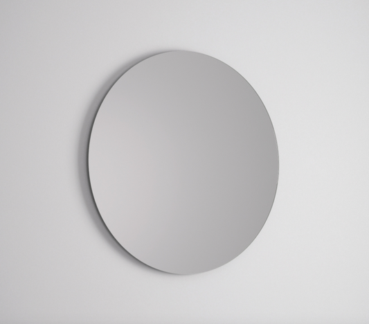 Round smooth mirror by Maderó Atelier 