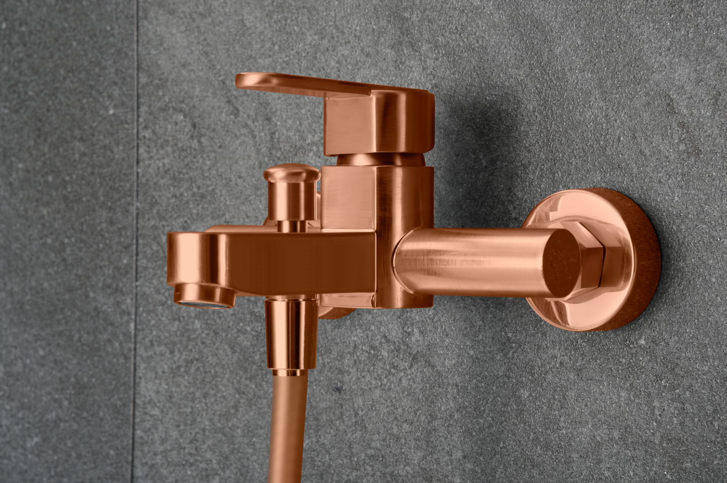 Imex Roma Brushed Rose Gold Bath and Shower Faucets