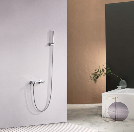 Olimpo chrome single-lever shower faucet by Imex 