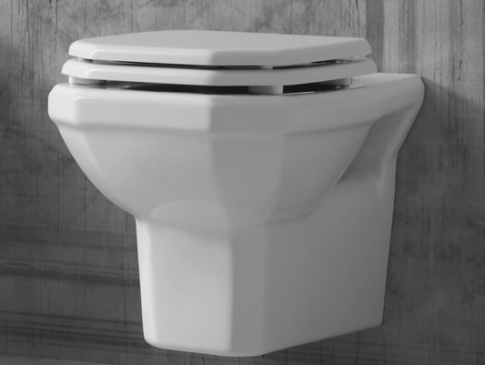 Provence 700 suspended ceramic toilet by Balneo Toscia Classic style