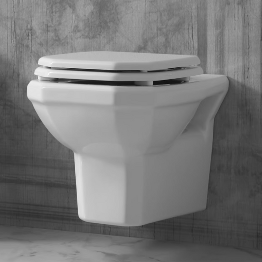Provence 700 suspended ceramic toilet by Balneo Toscia Classic style