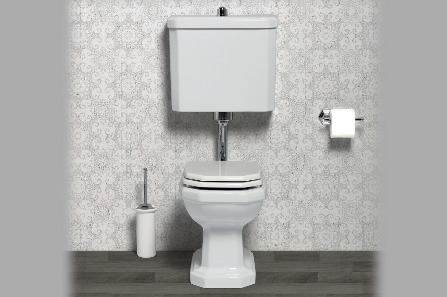 Ceramic floor-standing toilet with low cistern Provence 700 by Balneo Toscia Classic style
