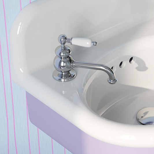 Balneo Toscia RLA1024 1-hole brass faucet in vintage style