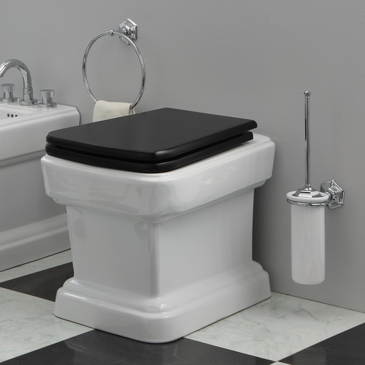 Balneo Toscia Fifties Vintage Style Floor-Mounted Ceramic Toilet