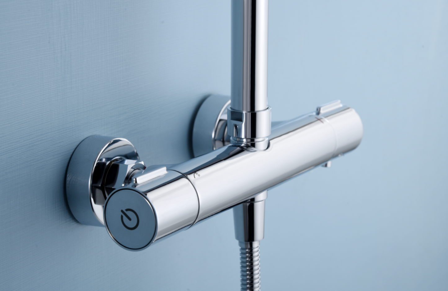 Robinets de douche thermostatiques chromés Eco-Kent par Imex