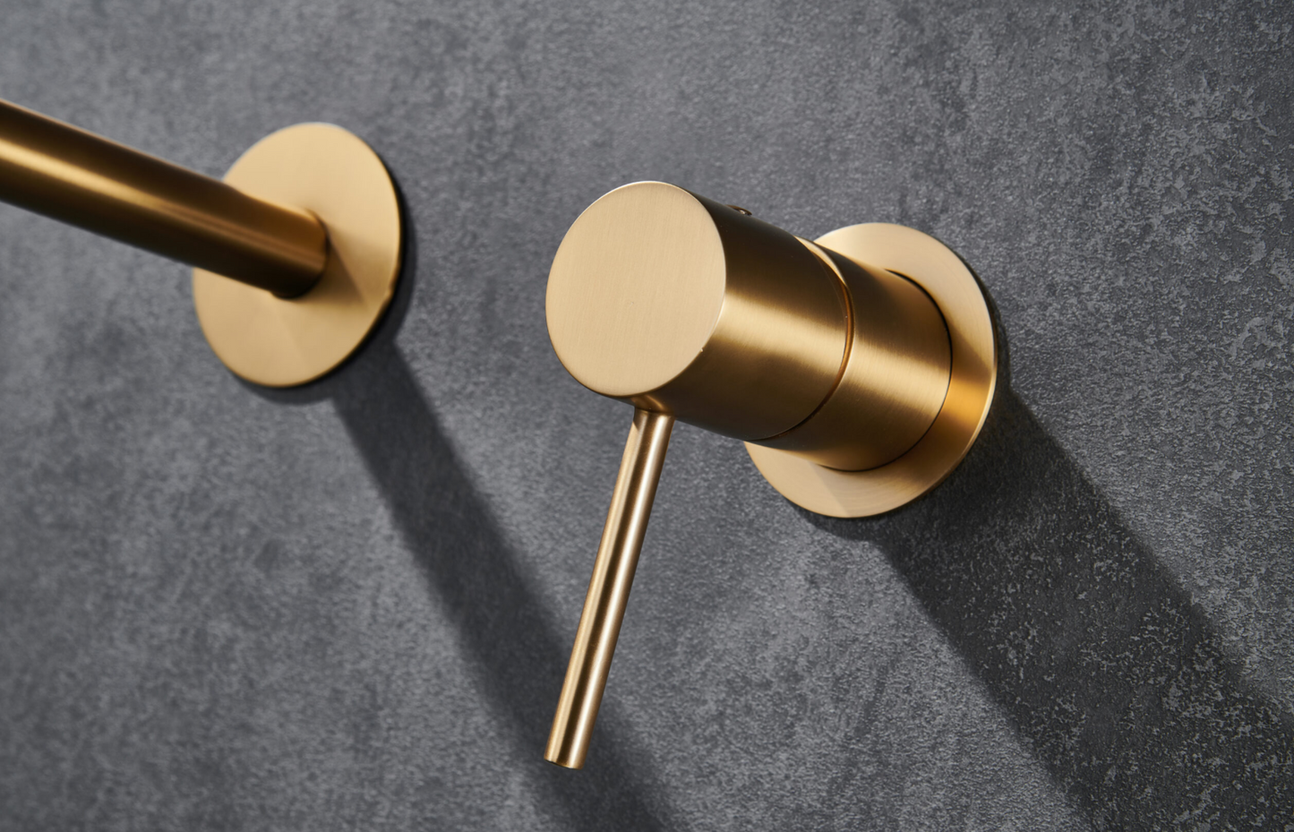 Imex Monza Brushed Gold Concealed Washbasin Faucet