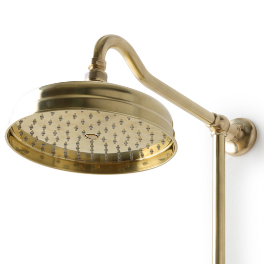 Balneo Toscia RD120 Vintage Style Shower Head with Arm