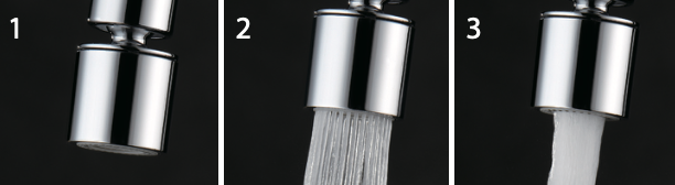 Loira chrome single-lever kitchen faucet by Imex