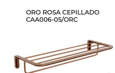 Medimex Aura Double Towel Rail - Stainless Steel Shelf + Bar