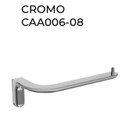 Aura Medimex Toilet Roll Holder - Stainless Steel Double Fixing