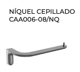 Aura Medimex Toilet Roll Holder - Stainless Steel Double Fixing