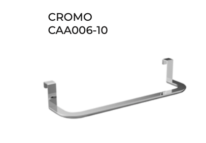 Medimex Aura Interior Towel Rail - Stainless Steel Side Unit