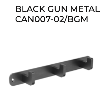 Percha Triple Nova | Acero Inox 304 | 6 Acabados | Medimex