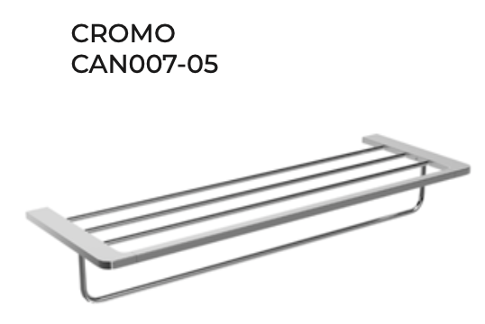 Nova Double Towel Rail - 304 Stainless Steel | 6 Premium Finishes