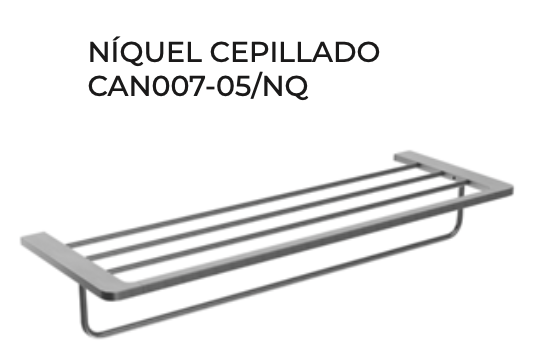 Nova Double Towel Rail - 304 Stainless Steel | 6 Premium Finishes