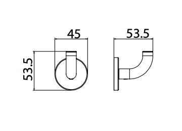 Pure Medimex Hanger – Stainless Steel with 6 Finishes