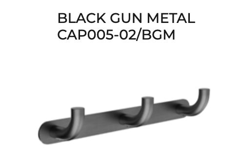 Percha Triple Pure – Accesorios de Baño con Acabados Premium | Medimex