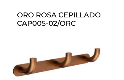 Percha Triple Pure – Accesorios de Baño con Acabados Premium | Medimex