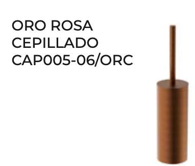 Escobillero a Suelo Pure de Medimex – Acero Inox S.304 | 6 Acabados Premium