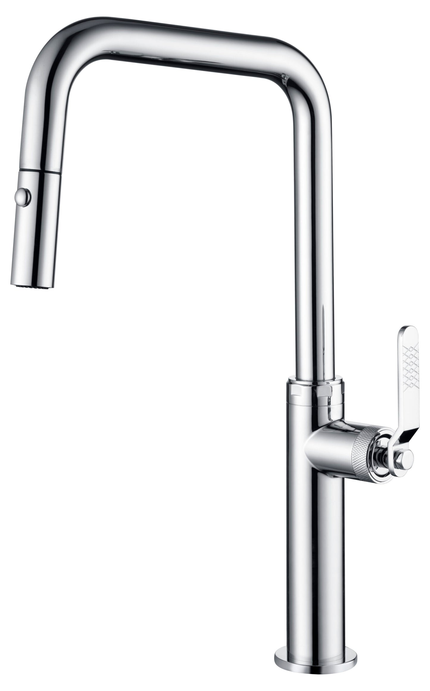 Imex Niza chrome pull-out single-lever kitchen faucet